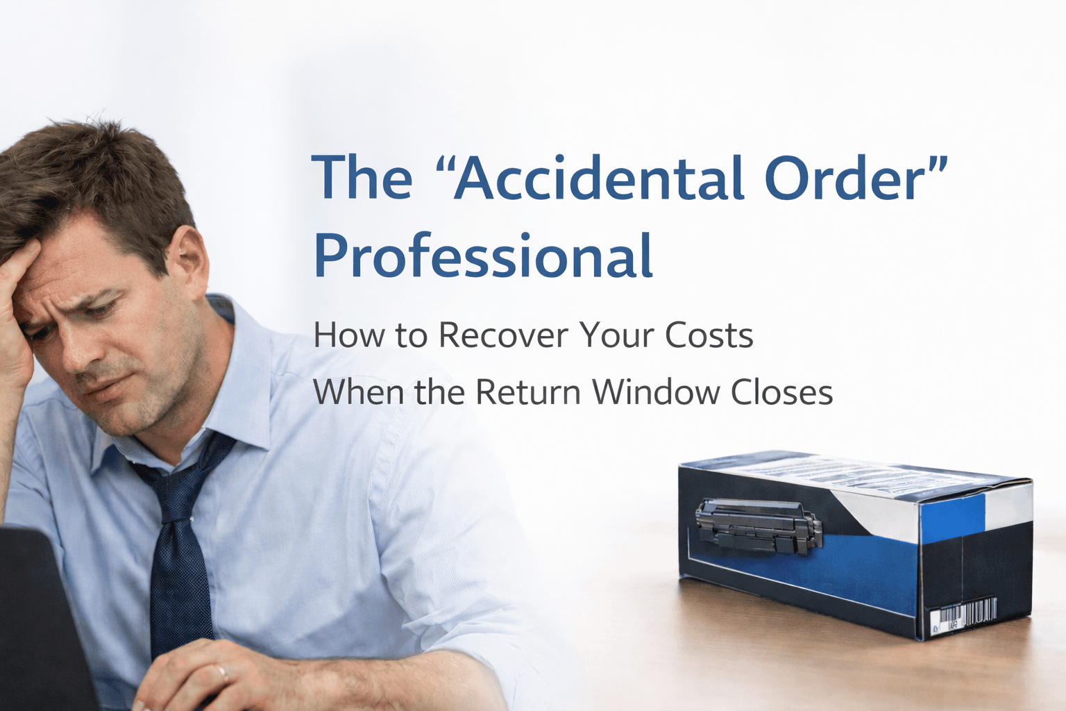 Accidental Order | Professional Solutions for Wrong Toner Orders