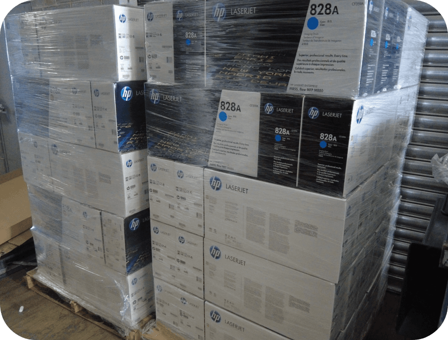 Protect toner box condition during shipping