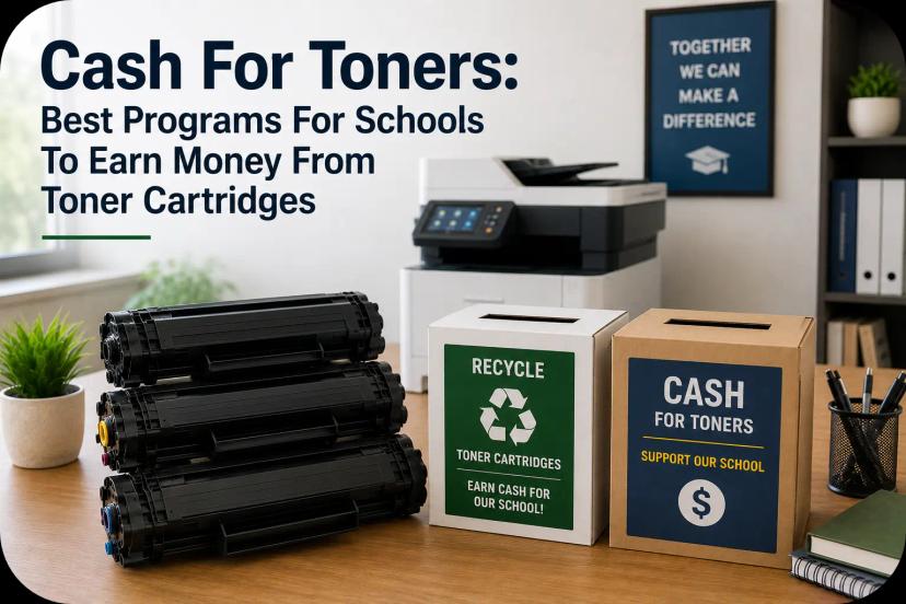 Cash For Toners: Best Programs For Schools To Earn Money From Toner Cartridges