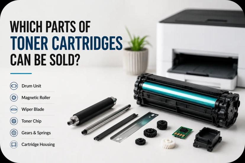 Which Parts of Toner Cartridges Can Be Sold?
