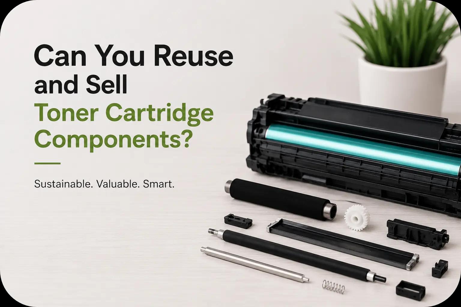 Can You Reuse and Sell Toner Cartridge Components?