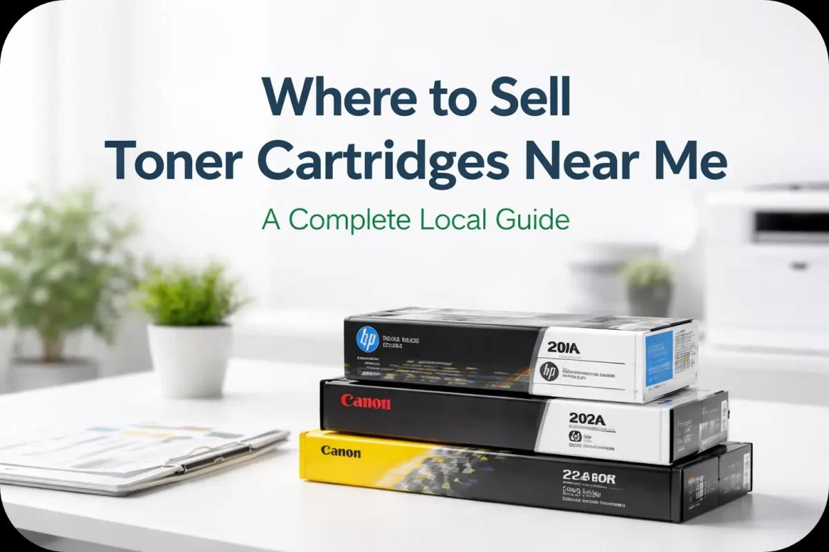 Where to Sell Toner Cartridges Near Me | A Complete Local Guide