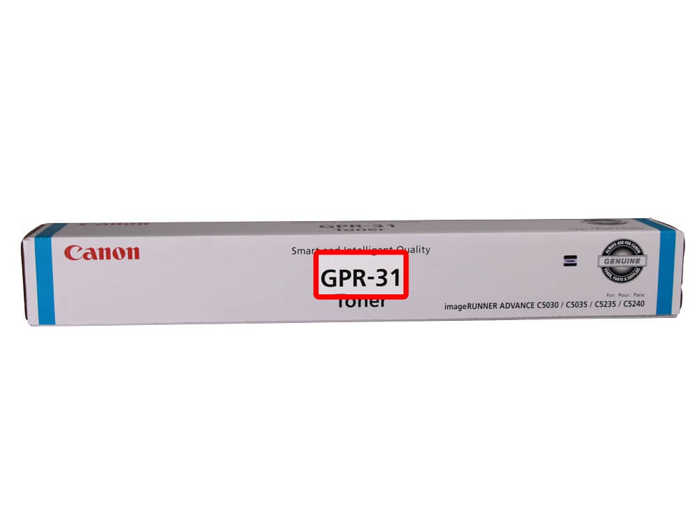 Canon toner model reference 2