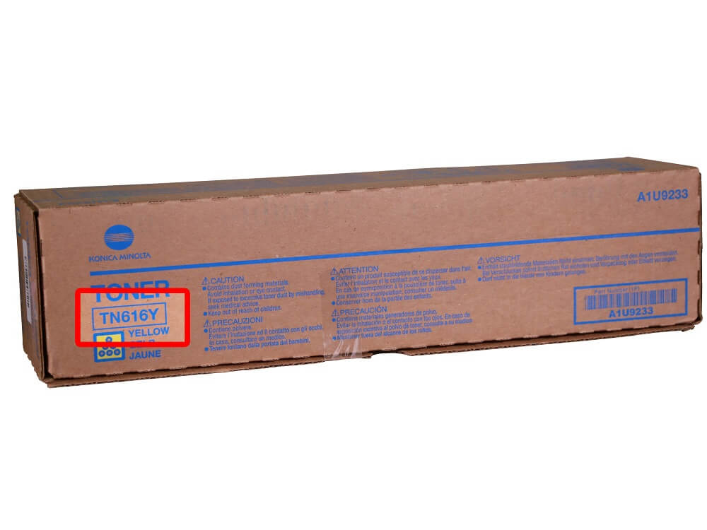 Konica Minolta toner model reference 1