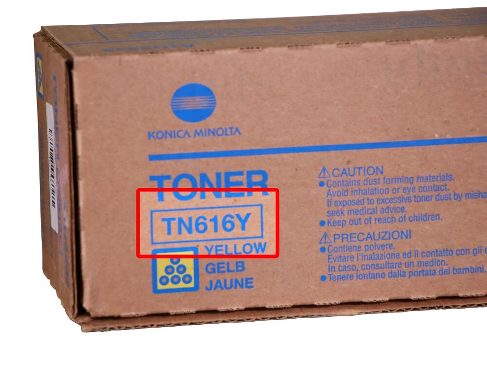 Konica Minolta toner model reference 2