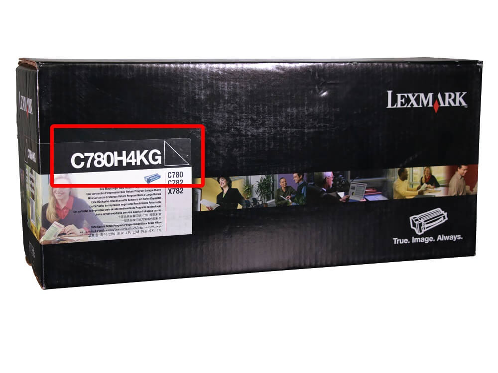 Lexmark toner model reference 1